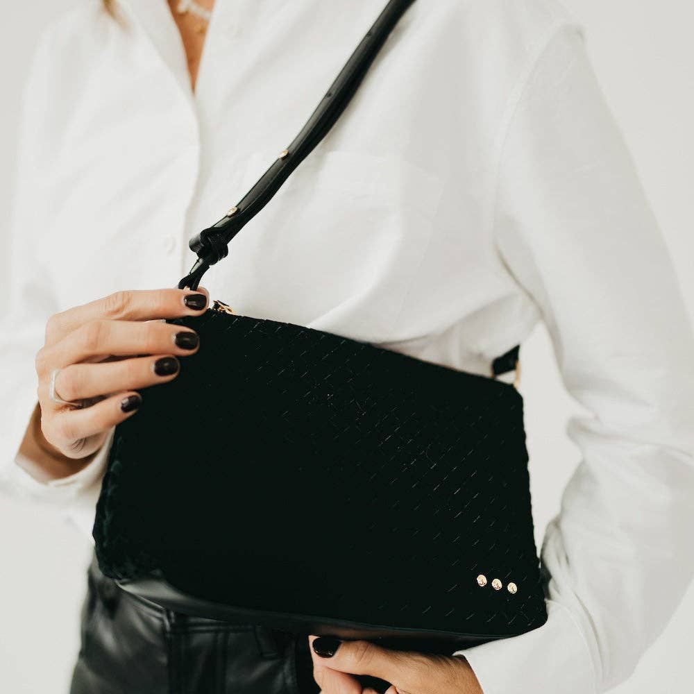 Suede Harper Hobo Shoulder Bag