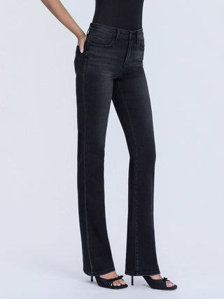 Lovervet Black Bootcut High Rise Jeans