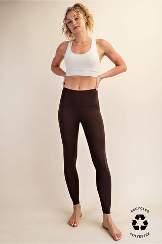Two Line Yoga Stitch Full Length Leggings | Multiple Colors
