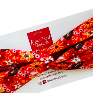 Girls Kansas City Floral Football Headband