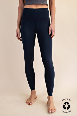 Two Line Yoga Stitch Full Length Leggings | Multiple Colors