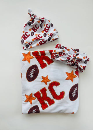 Kansas City Football Star Swaddle