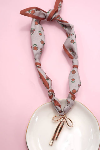 Scarf Charm Necklace | Assorted Options