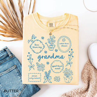 Floral Grandma Tee | Butter