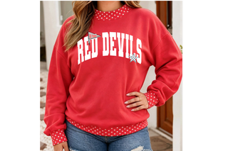 Custom Mini Polka Dot Mockneck | Preorder