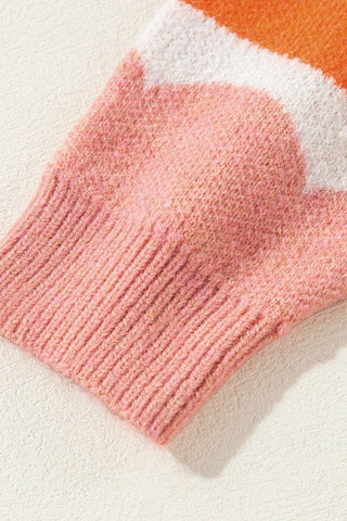 Rosey Wave Sweater