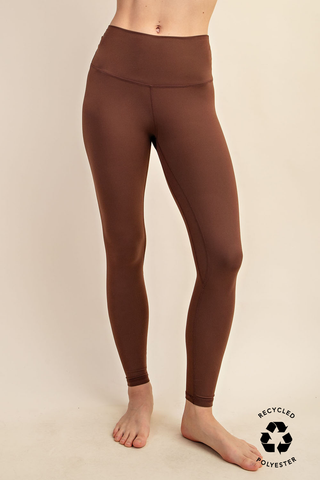 Two Line Yoga Stitch Full Length Leggings | Multiple Colors