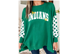 Custom Large Polka Dot Sweatshirt | Preorder