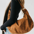 Hazel Hobo Shoulder Bag with Tassel