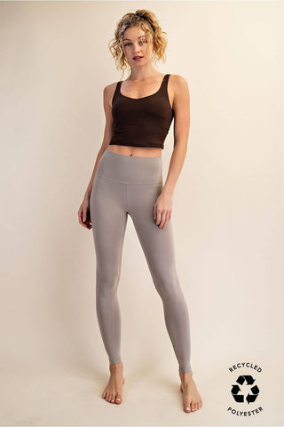 Two Line Yoga Stitch Full Length Leggings | Multiple Colors
