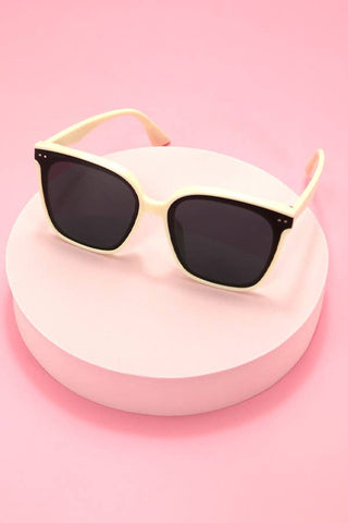 Acetate Square Cateye Sunglasses | Multiple Colors