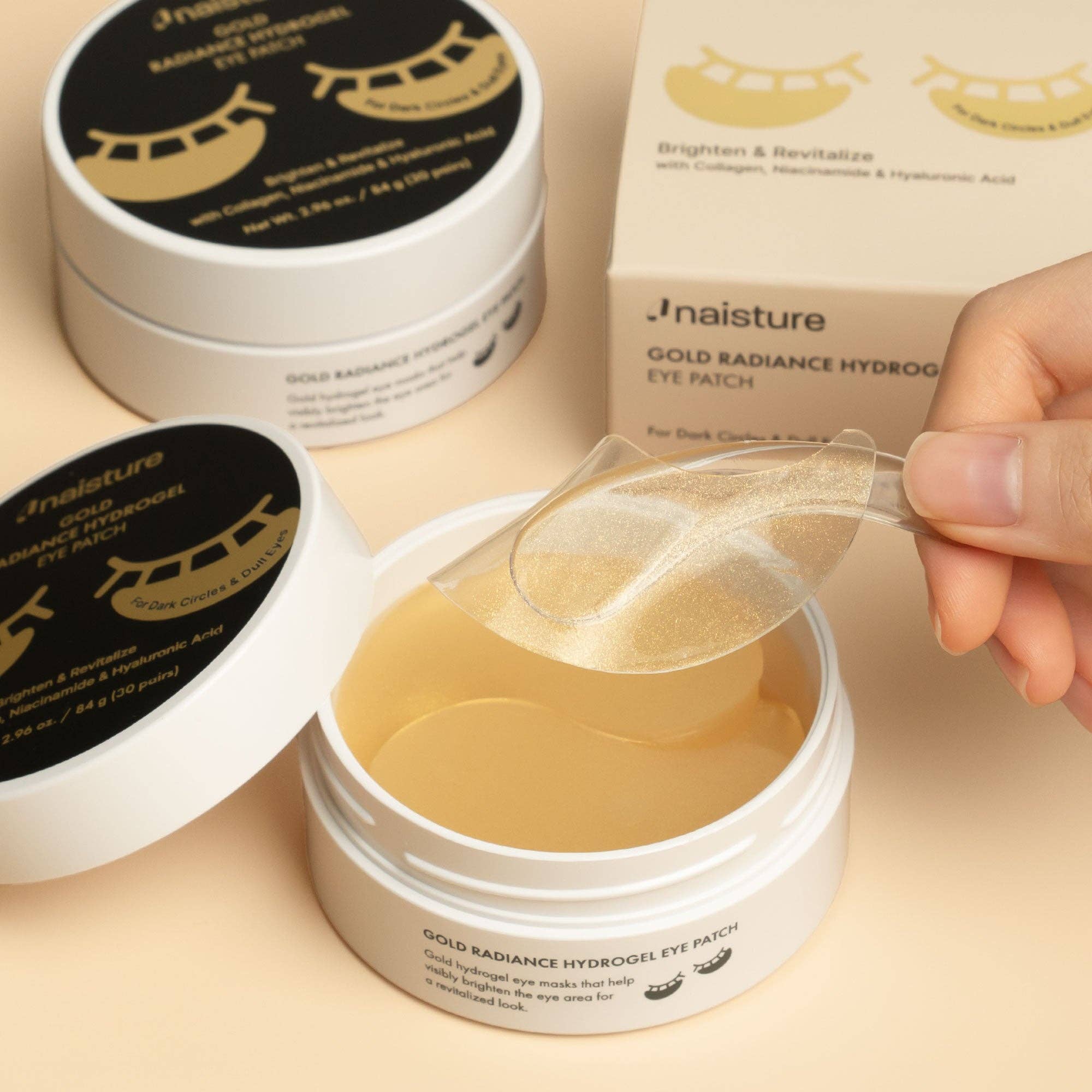 Gold Radiance Hydrogel Eye Patch