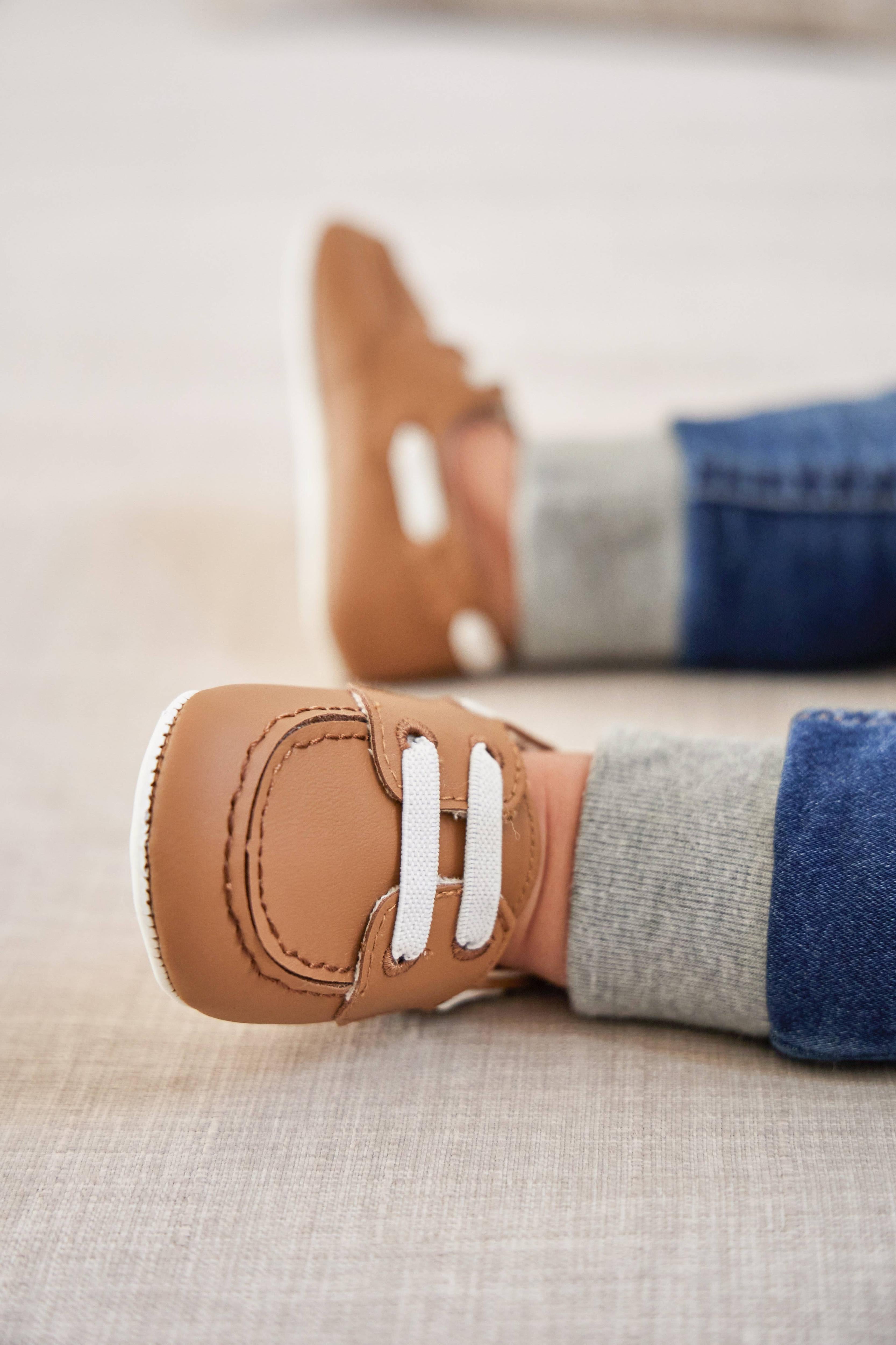 Eco Steps - Boat Shoe Brulee Brown: 9-12