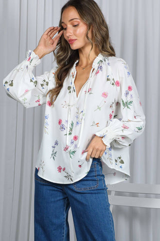 Felicity Floral Print Blouse