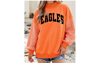 Custom Gingham Mockneck | Preorder