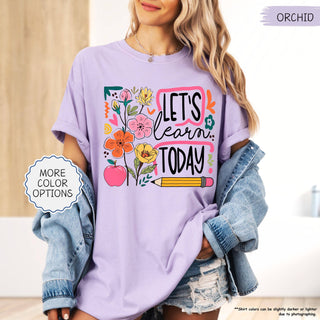 Let's Learn Today Tee | Green