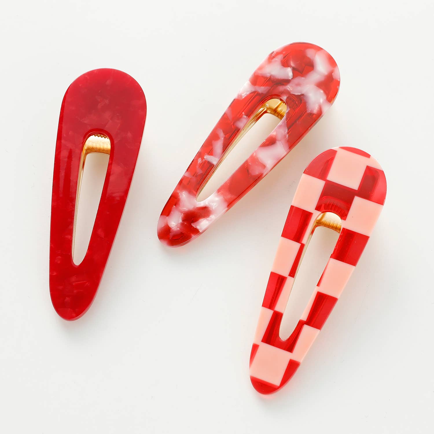 Gemma Valentine | Printed Barrette Hair Clip (Set of 2)