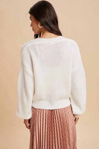 Darling Floral Cardigan | Taupe