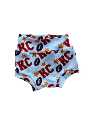 KC Football Girl Baby & Toddler Bummies