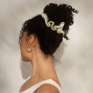 Crochet Scrunchie | Butter Yellow