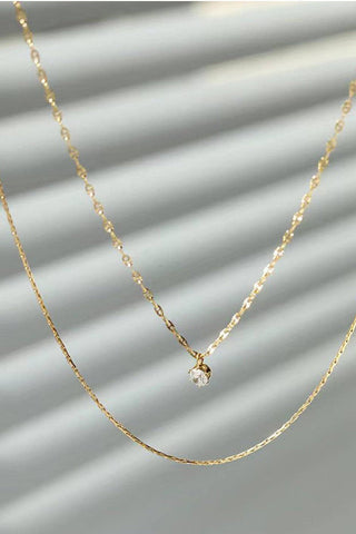 Layered Chain Necklace | 18K Gold Plated Waterproof Stainless Steel