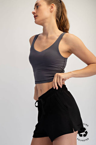 Classic V-Neck Yoga Top | Multiple Colors