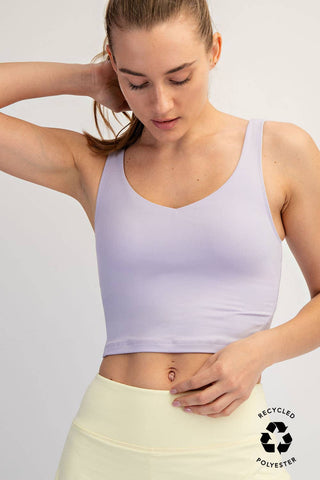 Classic V-Neck Yoga Top | Multiple Colors