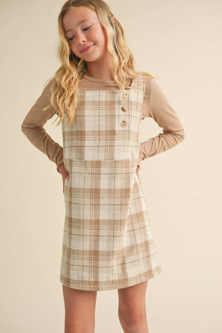 Phoebe Tween Plaid Sheath Dress