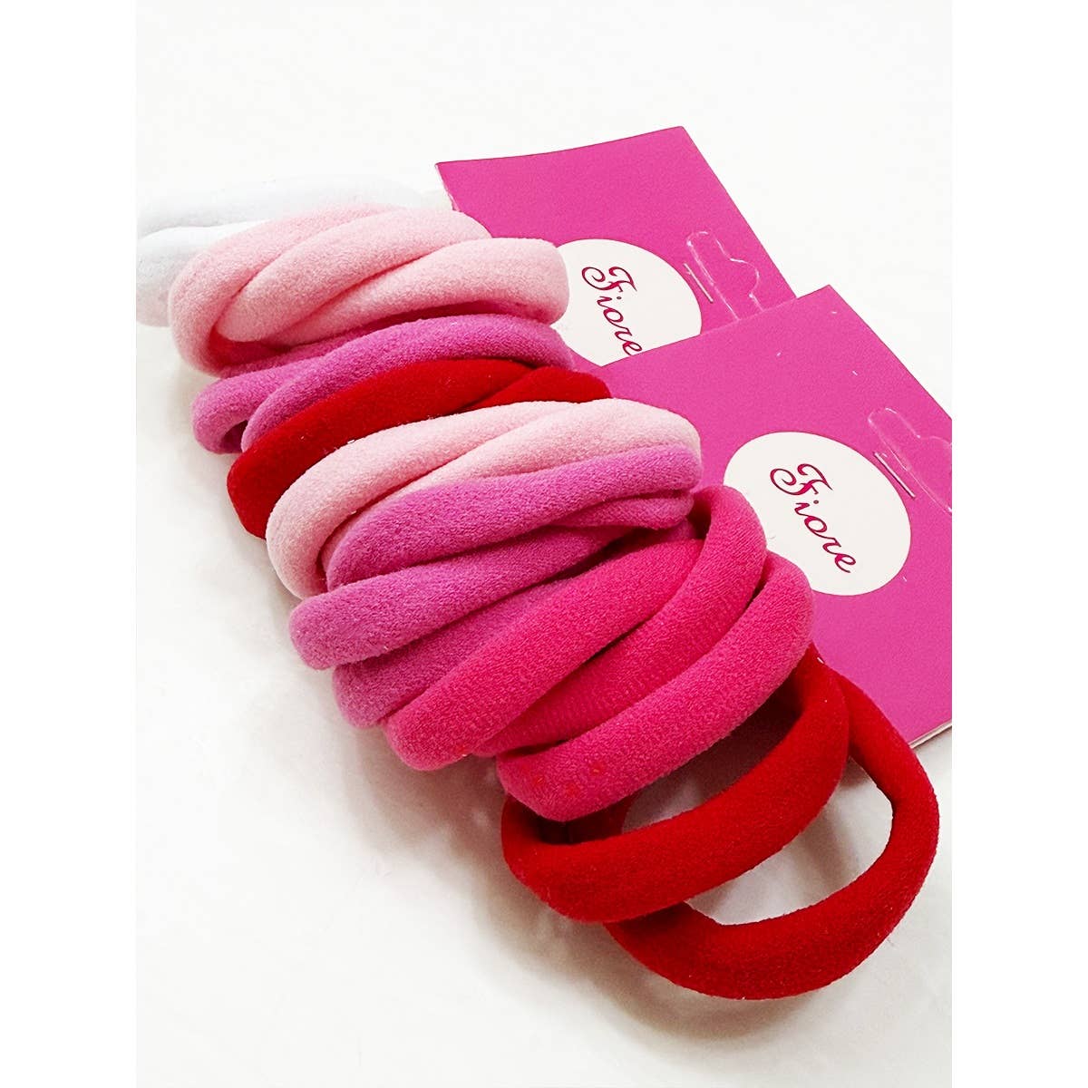 Valentine Shades Multicolor Elastic Hair Tie Set
