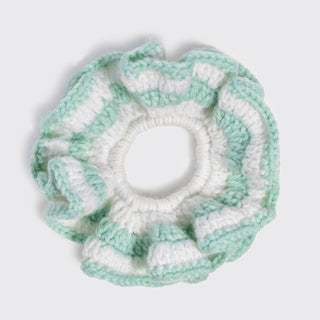 Crochet Scrunchie | Seafoam Blue