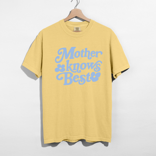 Mother Knows Best Retro Graphic Tee