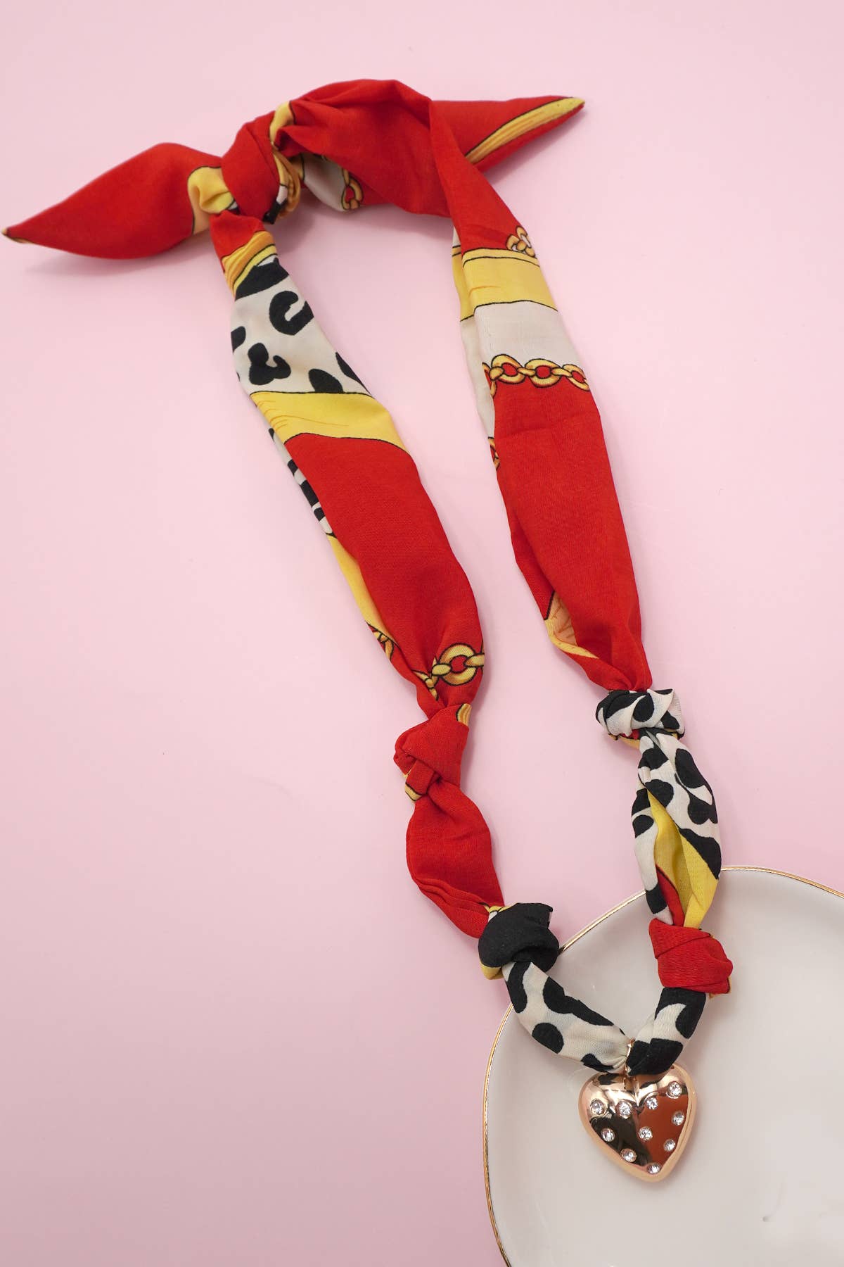 Scarf Charm Necklace | Assorted Options