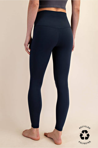 Two Line Yoga Stitch Full Length Leggings | Multiple Colors