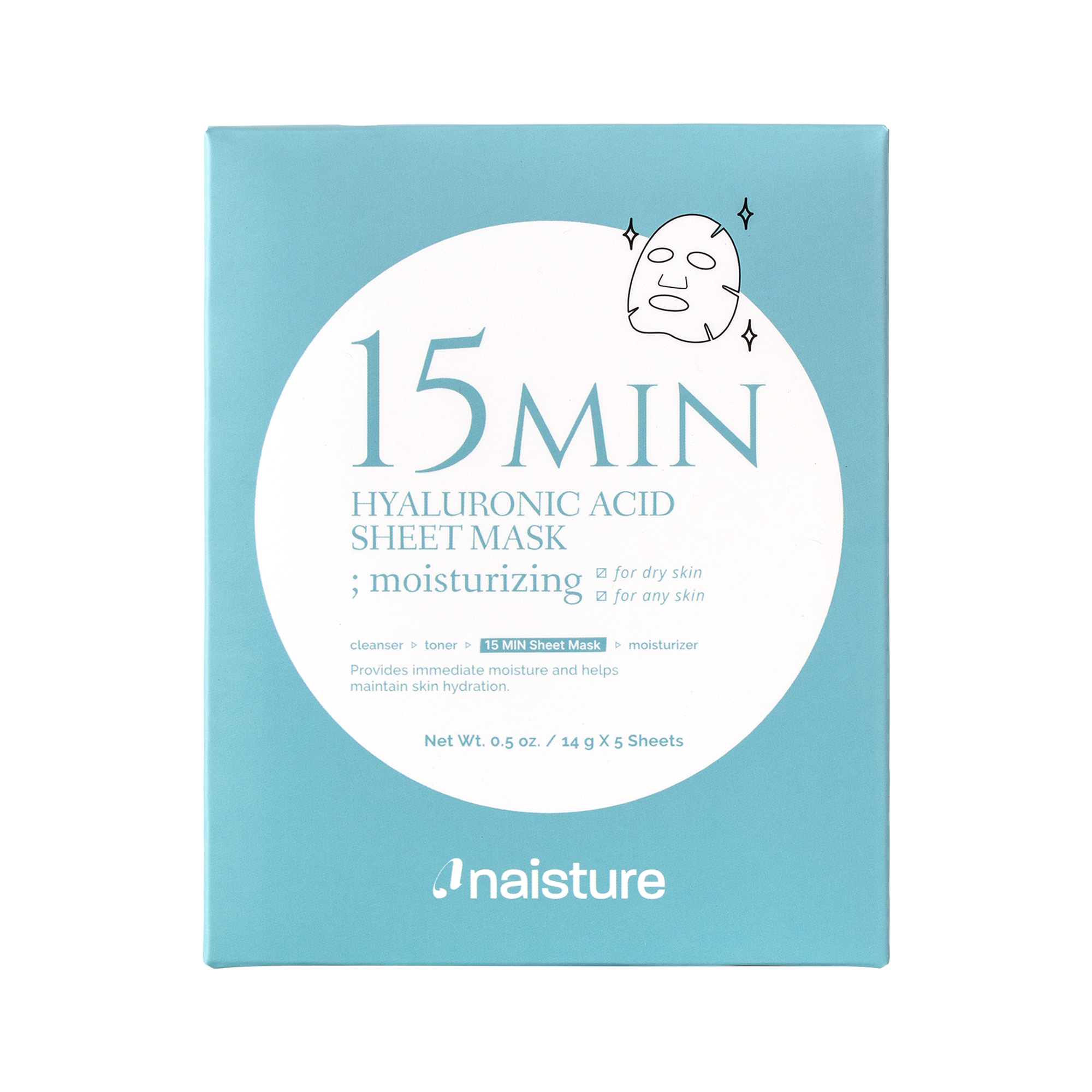 15 Minute Hyaluronic Acid Sheet Mask
