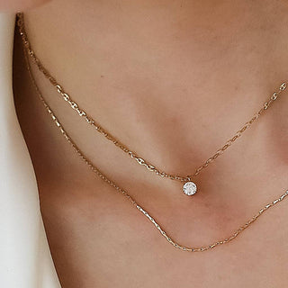 Layered Chain Necklace | 18K Gold Plated Waterproof Stainless Steel
