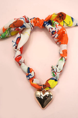 Scarf Charm Necklace | Assorted Options