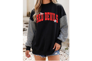 Custom Gingham Mockneck | Preorder