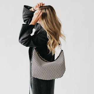 Sienna Slouchy Woven Shoulder Bag