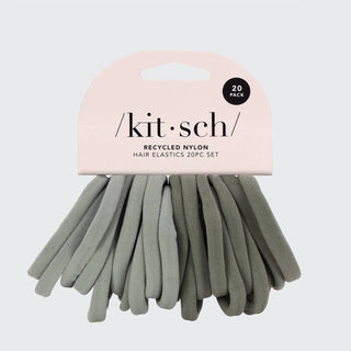 Eco-Friendly Nylon Elastics 20pc | Eucalyptus