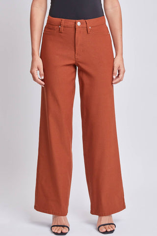 Hyperstretch High Rise Wide Leg Pant | Multiple Colors