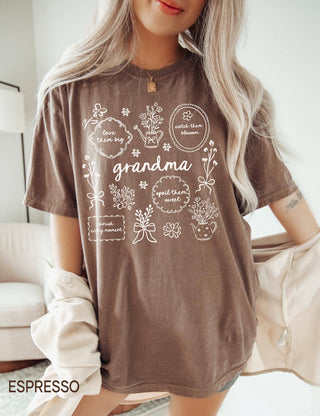 Floral Grandma Tee | Butter