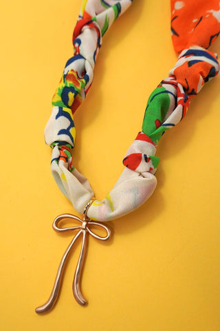 Scarf Charm Necklace | Assorted Options