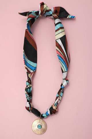 Scarf Charm Necklace | Assorted Options