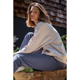 Plus Size Modal Scuba Quarter Zip Pullover | Multiple Colors