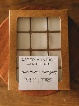 Cedar Musk + Mahogany | Soy Wax Melt