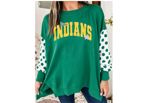 Custom Large Polka Dot Sweatshirt | Preorder