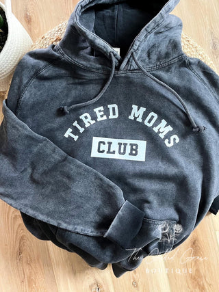 Tired Moms Club Vintage Hoodie