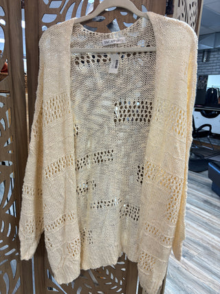 Hollow Knit Cardigan