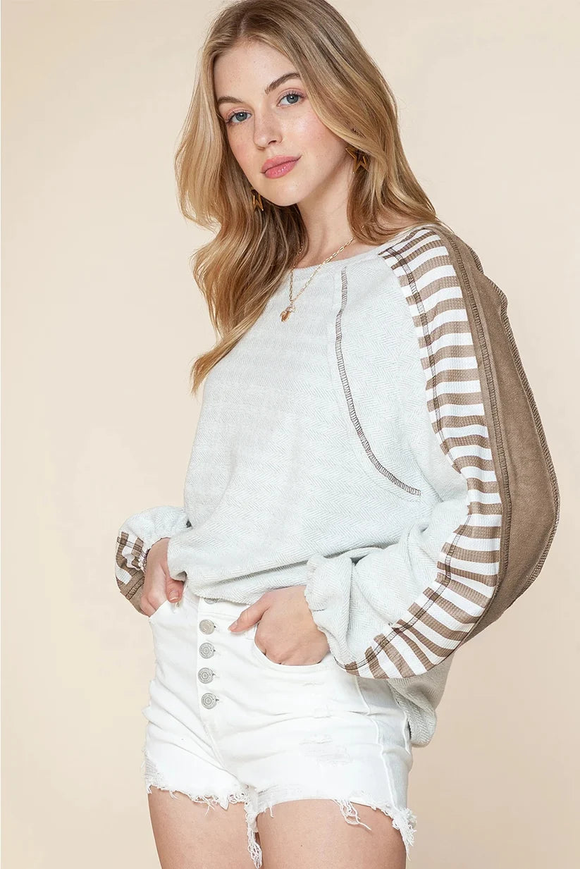Abigail Striped Top