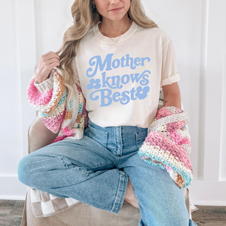 Mother Knows Best Retro Graphic Tee